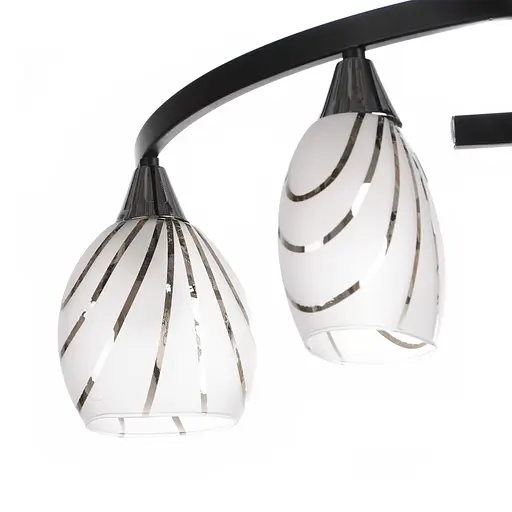 Люстра стельова Brille класична E14 40W CH+W (LK-247C/4) - фото 2