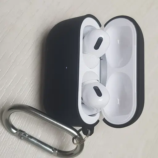 Чехол для Airpods Pro силикон с микрофиброй  - фото 3