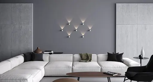 Настінний світильник Skarlat RWLB088 1W WH+BK 4000K - фото 3