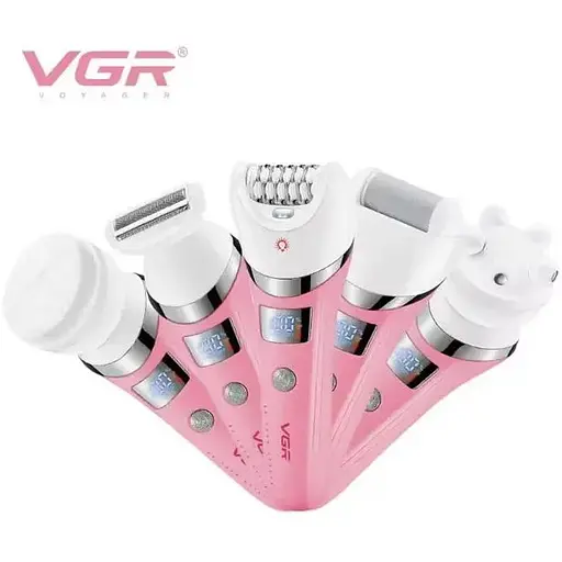Женская электробритва VGR V-759 5в1. - фото 2