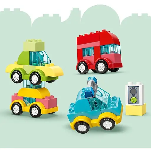 Конструктор LEGO DUPLO My First Творчі транспортні засоби 42 деталі (10474) - фото 3