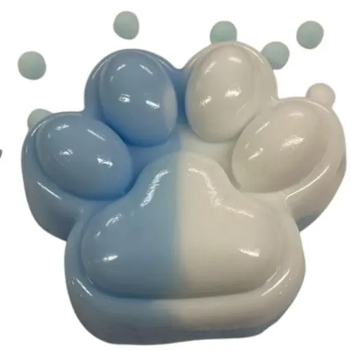 Таба лапка A-Toys велика 13 см антистрес блакитна - фото 1