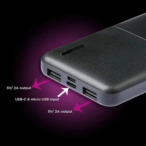 Повербанк Grixx 15000 mAh GREXTBP15DB02  - фото 2