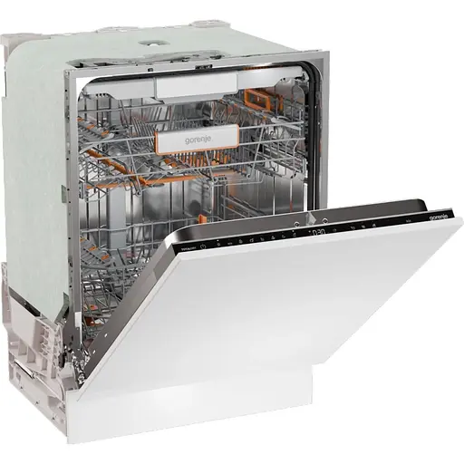 Посудомоечная машина Gorenje встраиваемая, 16 комплектов A+++, 60 см, инвертор, Wi-Fi, AquaStop, белый