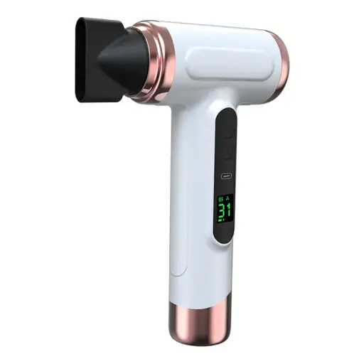 Беспроводной фен для волос Hair Curler с аккумуляторной батареей 200 Вт с тремя режимами работы, с холодным/теплым воздухом