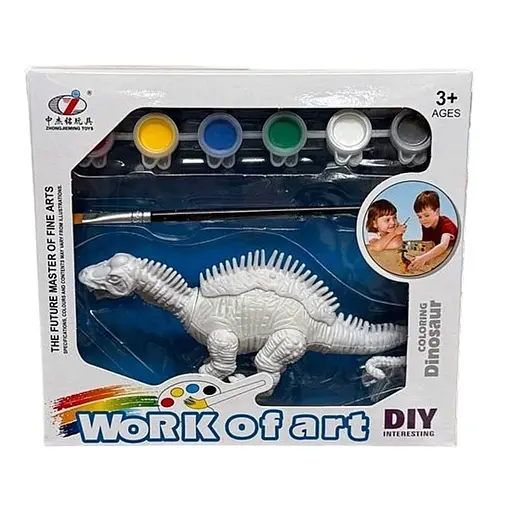 Набор для творчества Dino Toys Спинозавр Раскрась динозавра набор 2_156A (Q9899-156A-2)