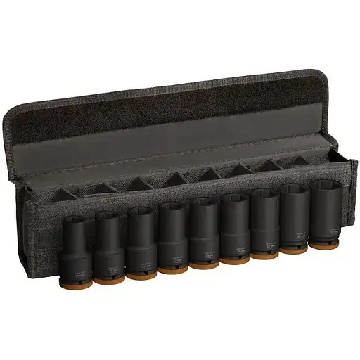 Набор ударных торцевых головок Deep 3/4 9 шт Bosch hoz0012701 - фото 1