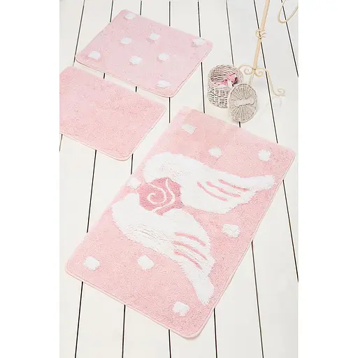 Килимок для ванної Chilai Home Melek Pink