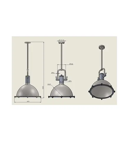 Люстра Loft, PikArt арт. 24270 Червоний - фото 4