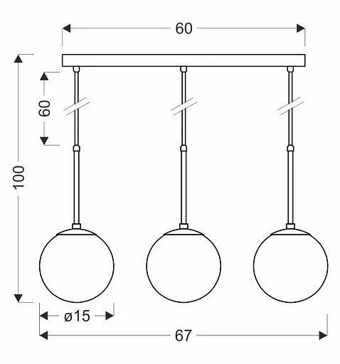 Люстра Candellux 33-09609 Pompei - фото 4