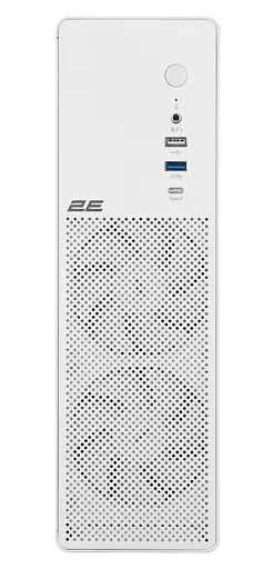 Корпус 2E Credo Slim V90W-400 с блоком питания ATX400, белый (2E-V90W-400) - фото 2