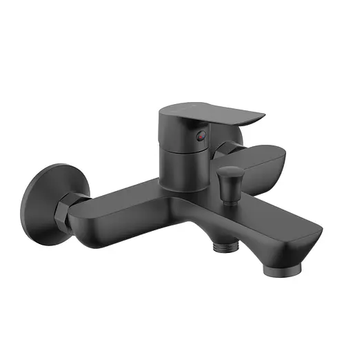 Змішувач для ванни Imprese Kucera black matt f03203410AA Чорний матовий - фото 1