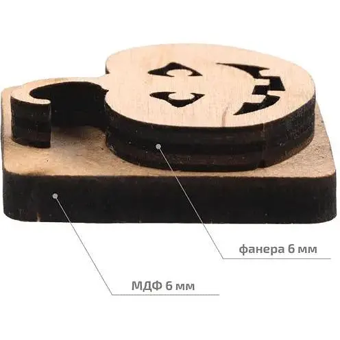 Набір штампів для вибійки Rosa Talent №1 Halloween 4x4 3см - фото 2