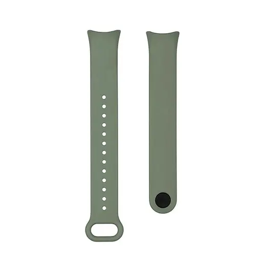 Ремешок для фитнес-браслета Lemfo для Xiaomi Mi Band 8 и 9 хаки - фото 3
