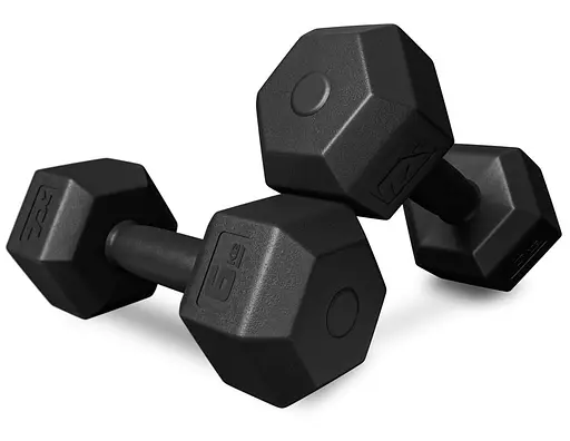 Гантелі для фітнесу Trex Sport композитні TX-006CD 2x6кг - фото 2