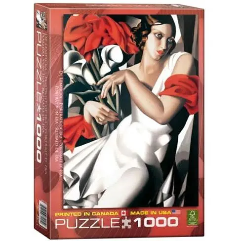 Пазл EuroGraphics Портрет Иры Тамара Лемпицкая 1000 эл. (6000-1205)