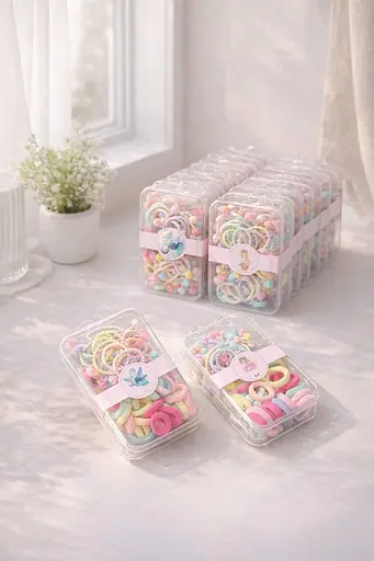 Набір аксесуарів для волосся в боксі 3 в 1 - фото 1