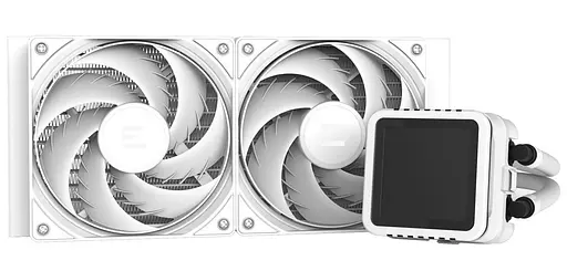 СВО Zalman Alpha 2DS A24 ARGB White (ALPHA2DSA24WHITE) - фото 2