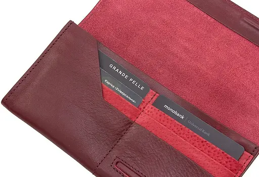 Мужской кожаный кошелек Grande Pelle acs0029490 - фото 6