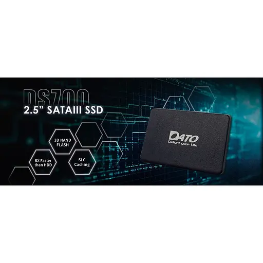 SSD накопитель Dato DS700 128GB (DS700SSD-128GB) [142658] - фото 3