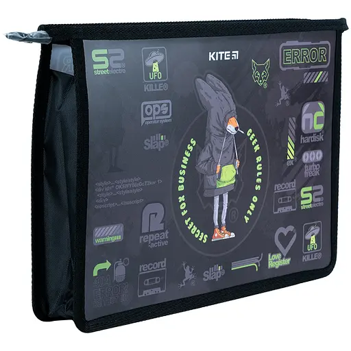 Папка на блискавці Kite Fox Rules A4+ (K24-428-2)