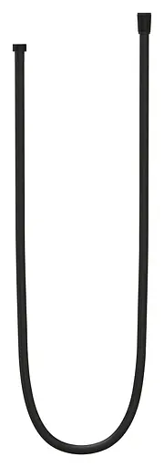 Душовий шланг 1750 Grohe Silverflex 28388KF1, Чорний матовий - фото 2