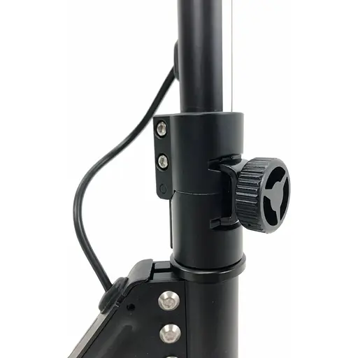 Детский Электросамокат E-Scooter ES3 LED + амортизатор Черный - фото 11