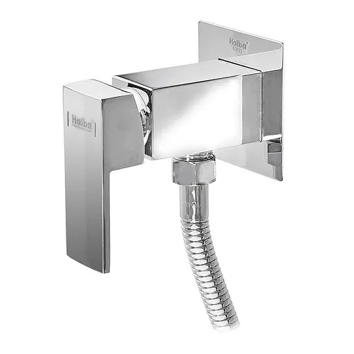 Гигиенический душ скрытого монтажа Haiba Kubus 002 HB3950, Хром - фото 4