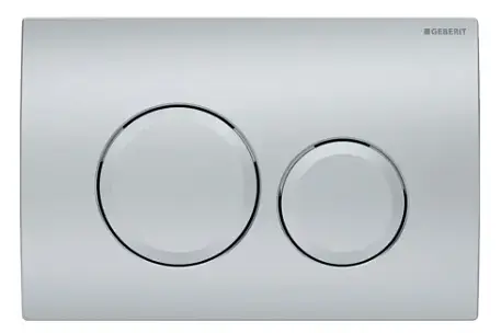 Клавіша змиву Geberit Delta20 хром матовий 115.127.46.1 - фото 1