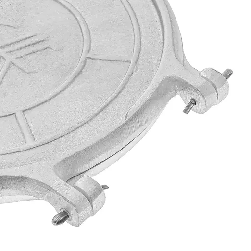 Форма для випічки вафель і вафельних коржів вафельниця тортівниця кругла 180 мм, Ласунка 81849 - фото 7