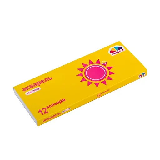 Акварель суха "Палітра Малюки" 100102, 12 кольорів - фото 2