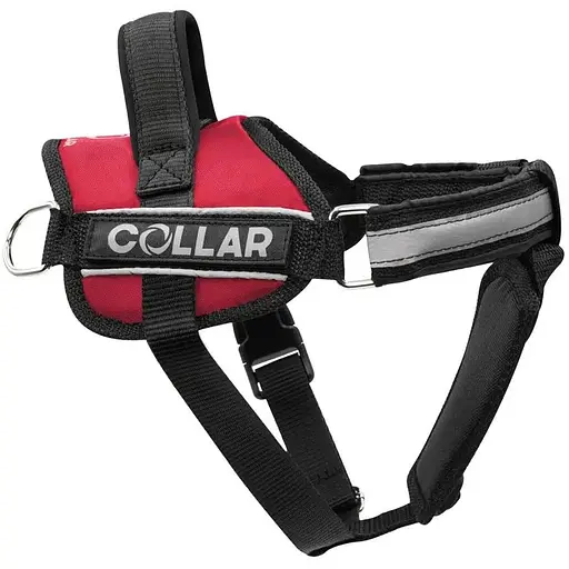 Шлея Dog Extreme Police №1 В:35-45 см червона - фото 1