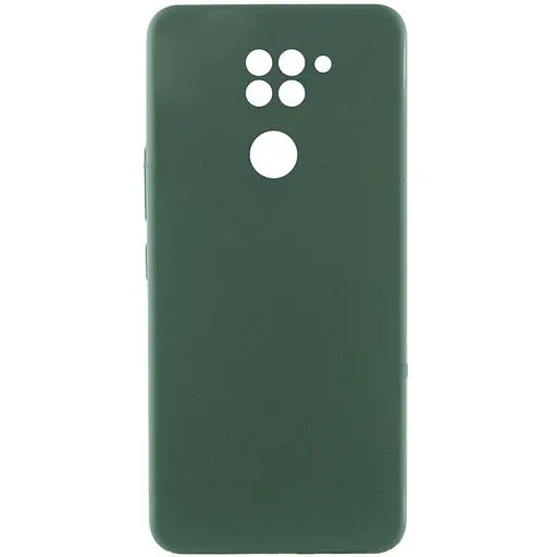 Чохол Silicone Cover Lakshmi Full Camera (AAA) для Xiaomi Redmi Note 9 / Redmi 10X Зелений / Cyprus Green