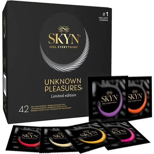 Набір презервативів Skyn Unknown Pleasures 42 шт