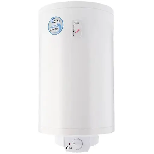 Водонагреватель Tiki GBF 80 UA (GBF80/UA), белый, 2000 Вт (1000+1000 Вт), 80 л, сухой тэн, механическое управление, вертикальное - фото 1