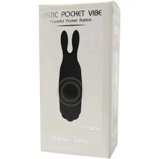 Вибропуля Adrien Lastic Pocket Vibe Rabbit Black - фото 5