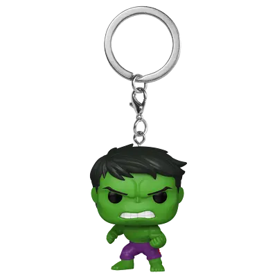 Коллекционная фигурка брелок Funko Pop Марвел Халк Marvel Hulk 4 см M H K1420 - фото 2