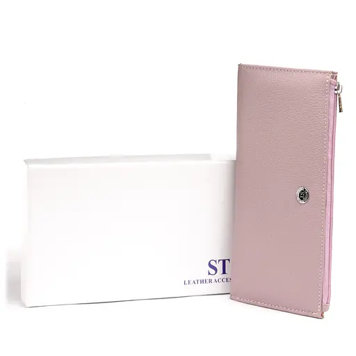 Жіночий шкіряний гаманець ST Leather 19х9.5х2.5 см acs0015917 - фото 6