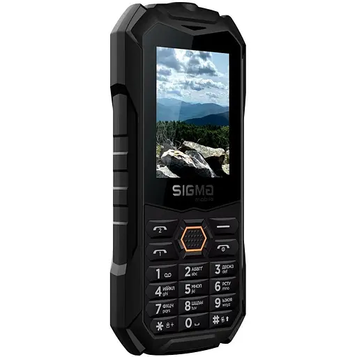 Мобильный телефон Sigma X-treme PV68 Black-Orange (UA UCRF) - фото 2
