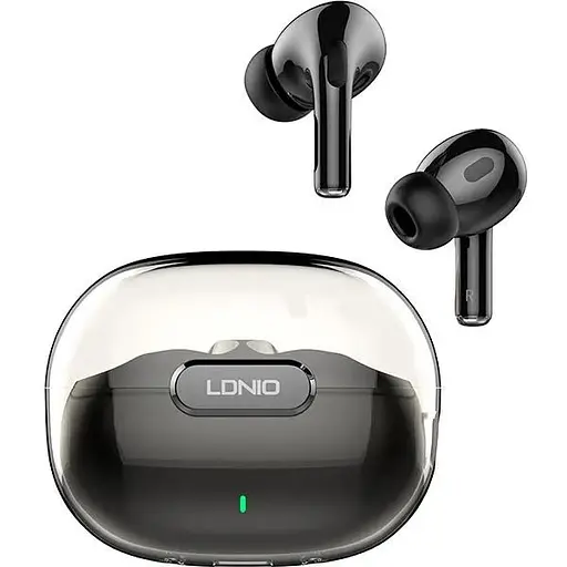 Навушники Ldnio T02 TWS HD Audio BT Earbuds | BT5.3, 30/300mAh, 4h | black