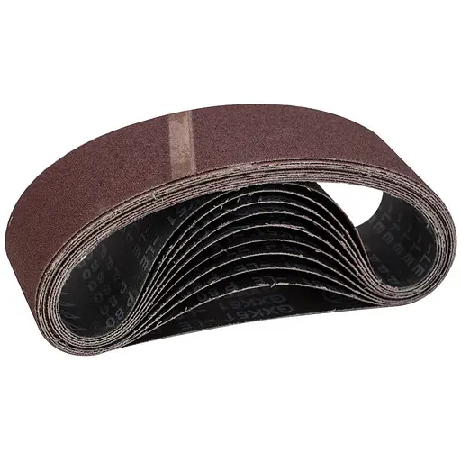 Стрічка шліфувальна нескінченна Sigma 75×533мм P80 (10шт) (9152081) - фото 1