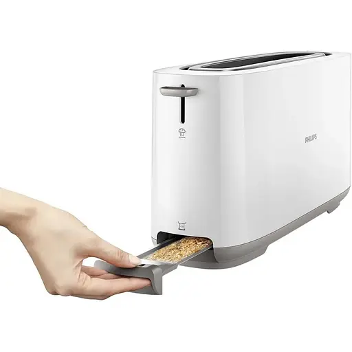 Тостер  Philips Daily Collection білий (HD2590/00) - фото 4