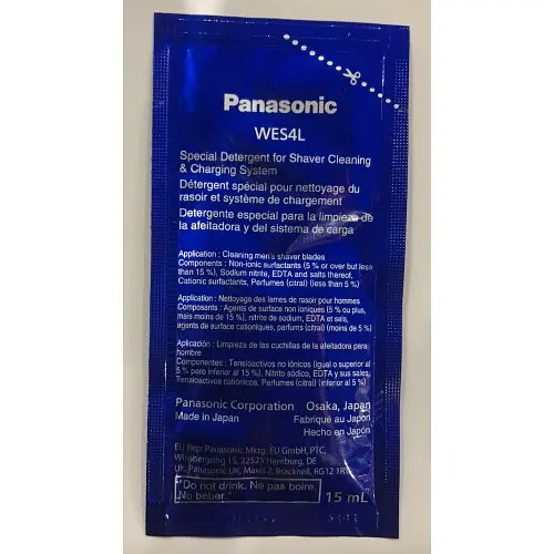 Пакет зі спеціальним миючим засобом Panasonic WES4L 15 мл - фото 2