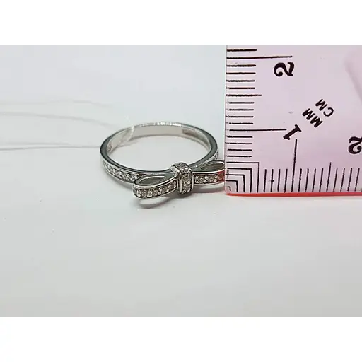 Серебряное кольцо Харьковская ювелирная фабрика с фианитами. 500055-Р 16 - фото 4