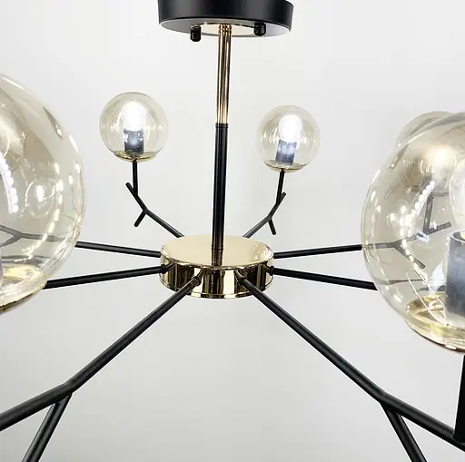 Потолочная люстра Globe Line.F Количество ламп 8 - фото 4