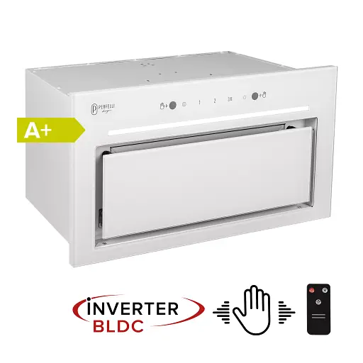 Вытяжка полновстраиваемая Perfelli Design Filini 5 Bianco Silenzio - фото 2