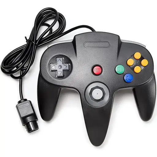 Проводной контроллер Miadore Retro 64 Bit Joypad N64 Controller