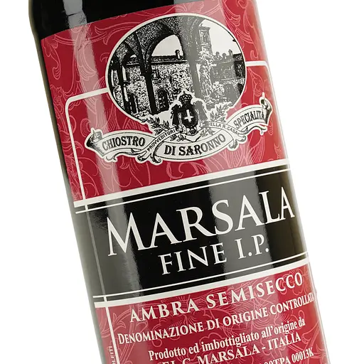 Вино Lazzaroni Marsala Fine Chiostro di Sarono красное сладкое, 0,75 л, 17,5% - фото 5