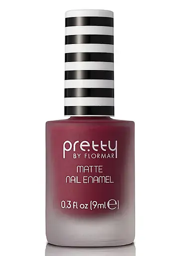Лак для ногтей матовый Pretty Matte Nail Enamel, тон 004 (Cherry), 9 мл (8000018545915) - фото 1