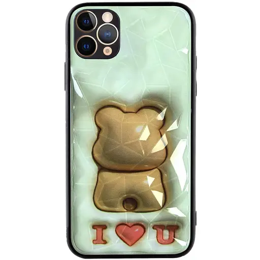 Чохол Epik TPU+PC Prisma Fluffie для Apple iPhone 11 Pro 5.8 Bear - фото 1